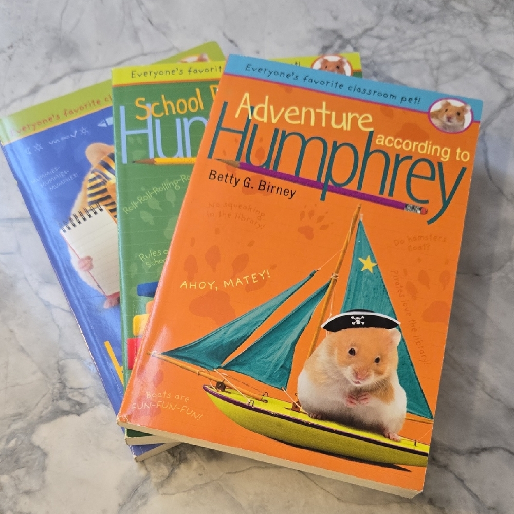 Lot of 3 According To Humphrey Books